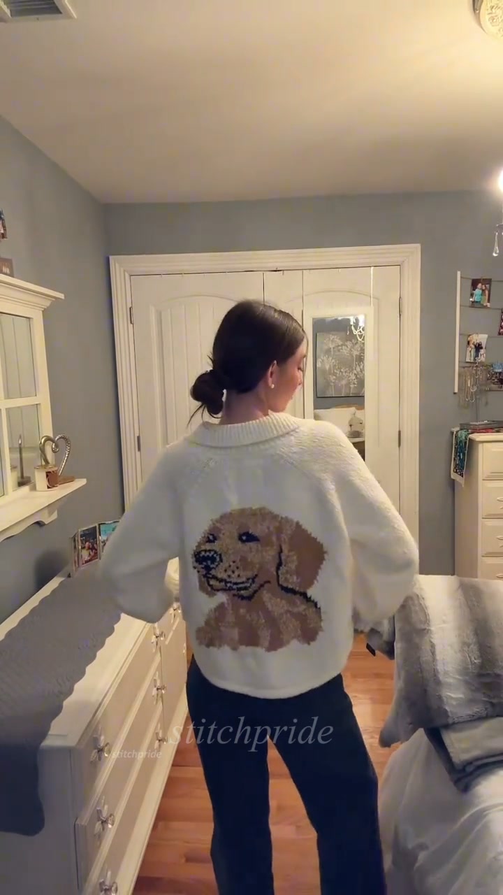 Your Pet. Your Custom Cardigan.