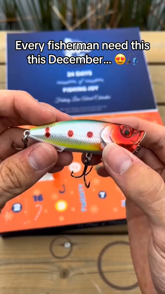 24‑Day Fishing Advent Calendar – Real Tackle Every Morning