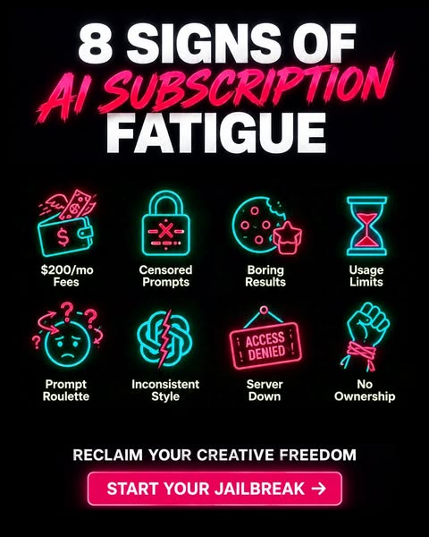 Cancel ALL your A.I. subscriptions Today!