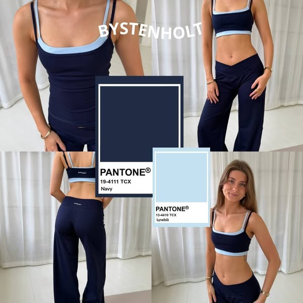 Active Wear - Navy/Lyseblå