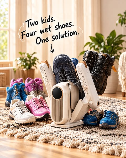 Dry shoes for the whole family