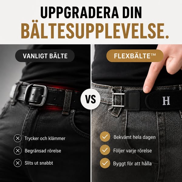 FlexBälte - utan spänne