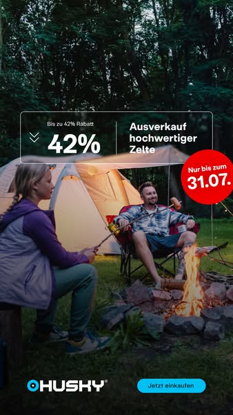Ein gutes Zelt muss nicht die Welt kosten