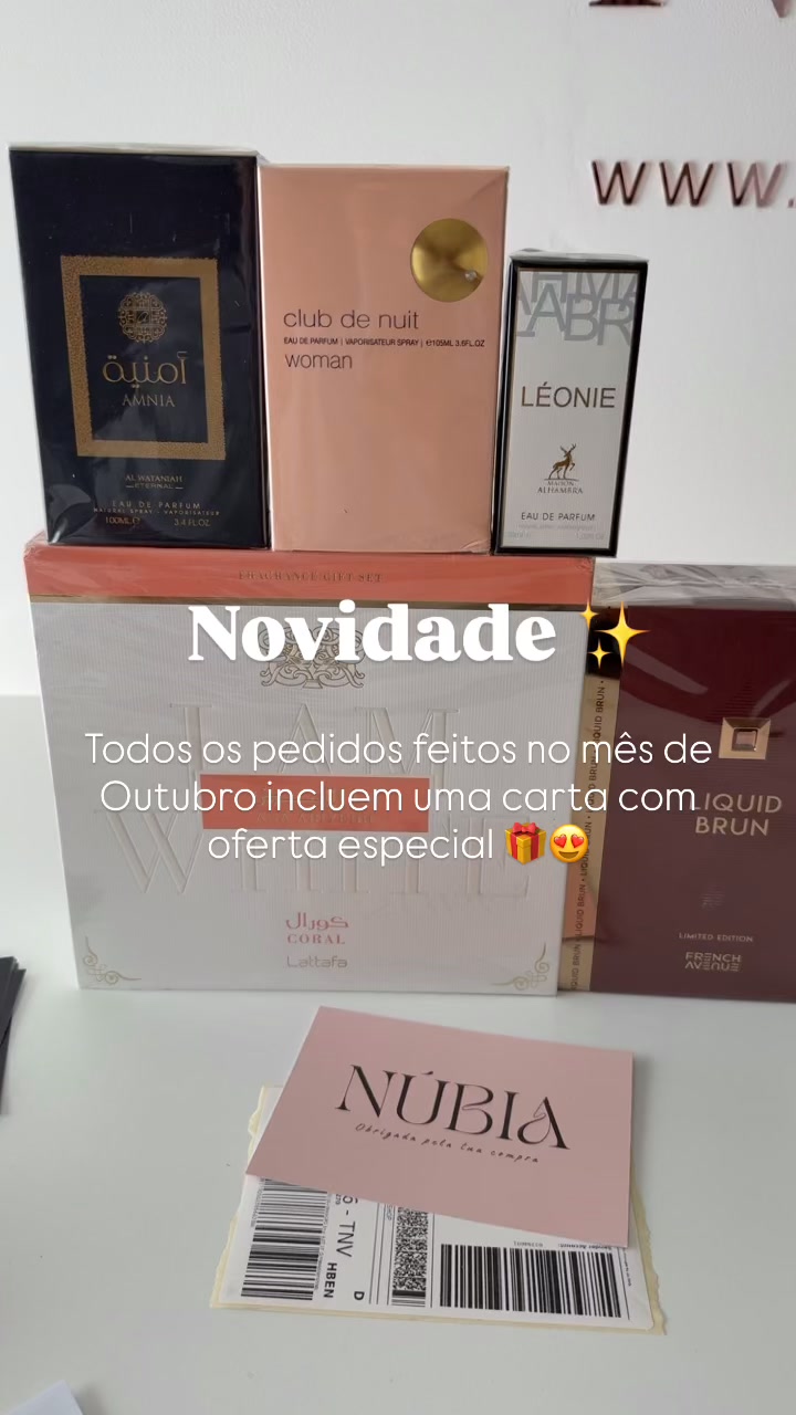 Outubro tem surpresa