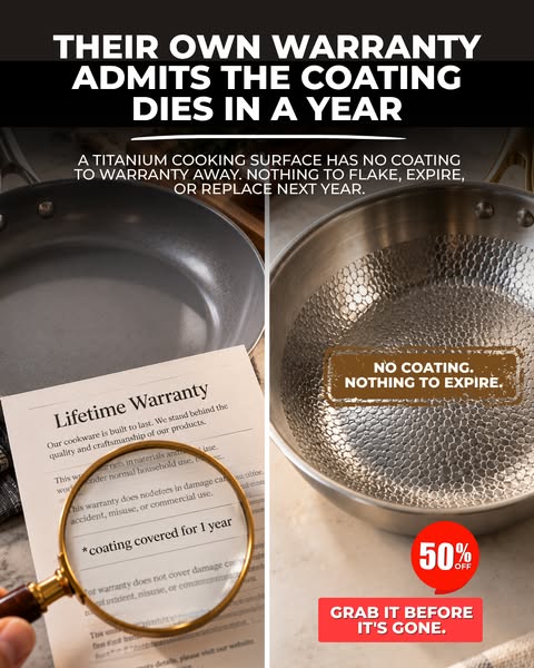 The "Lifetime" Pan With a 1-Year Warranty