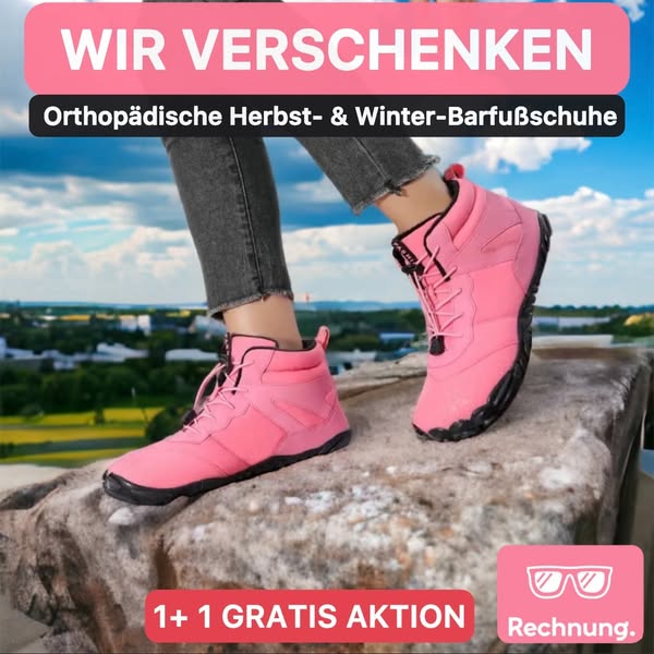LAGERRÄUMUNG. Winter-Barfußschuh