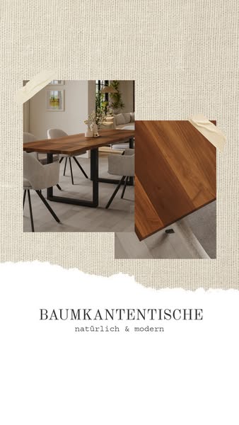 Ein Tisch fürs Leben.