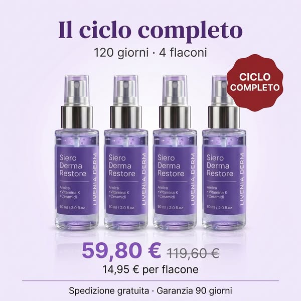 Il ciclo completo · 4 flaconi a 59,80 €