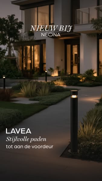 Nieuw: tuinpaal LAVEA