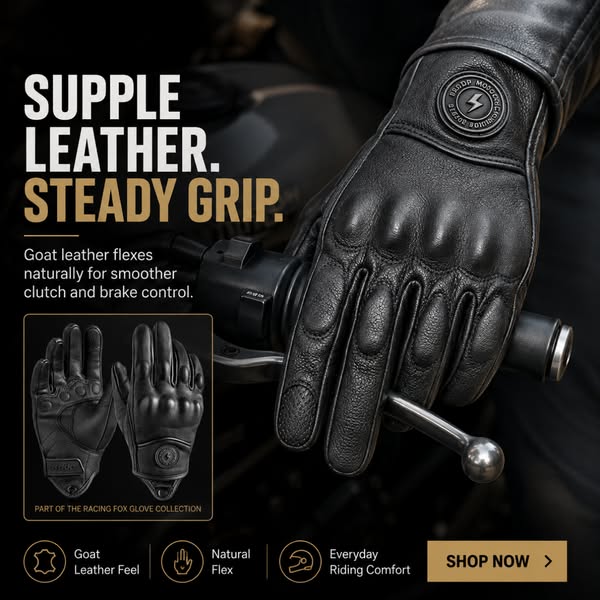 Vintage Leather Built For The Ride