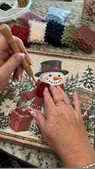 Create Your Own Cozy Christmas Art