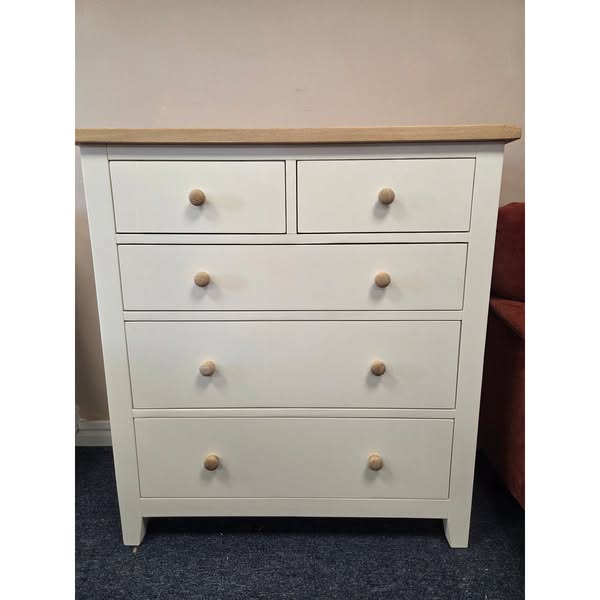 Chester Classic Cream 5 Drawer Chest