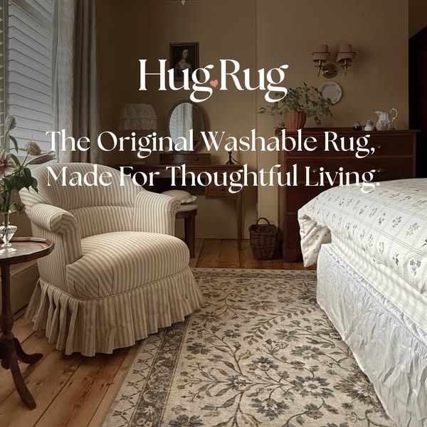 The Cottage Garden Eco-Washable Luxury Rug