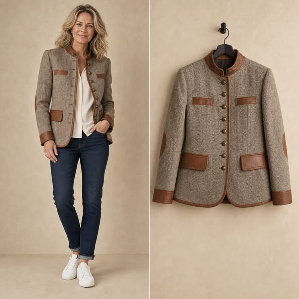 La chaqueta que da un aire cuidado sin esfuerzo