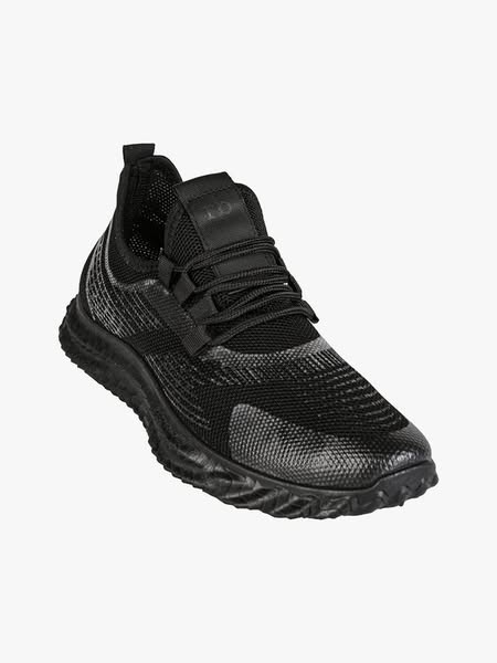 Roccobarocco Sneakers sportive uomo in tessuto Scarpe Nero taglia 42
