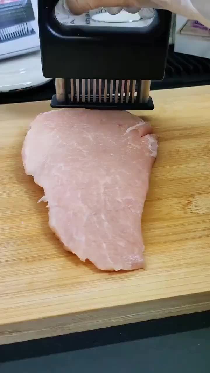 Attendrisseur à viande professionnel à ressort