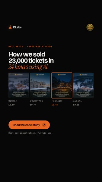 23,000 tickets in 24 hours.