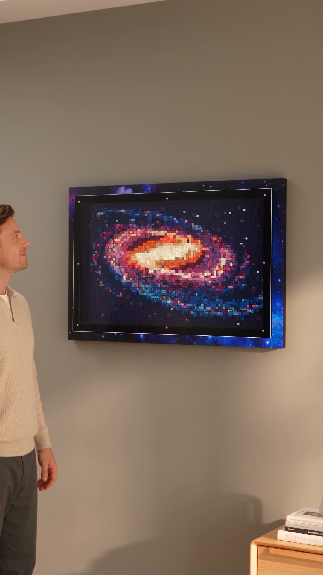 Turn Your LEGO® Galaxy Into Wall Art