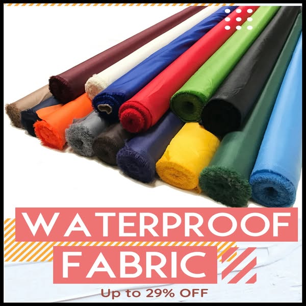 Durable Waterproof Canvas, Ripstop & Nylon! Perfect for Outdoor Decor, Gazebos, Cushions & More! Free UK Delivery, Wholesale & Retail, Up