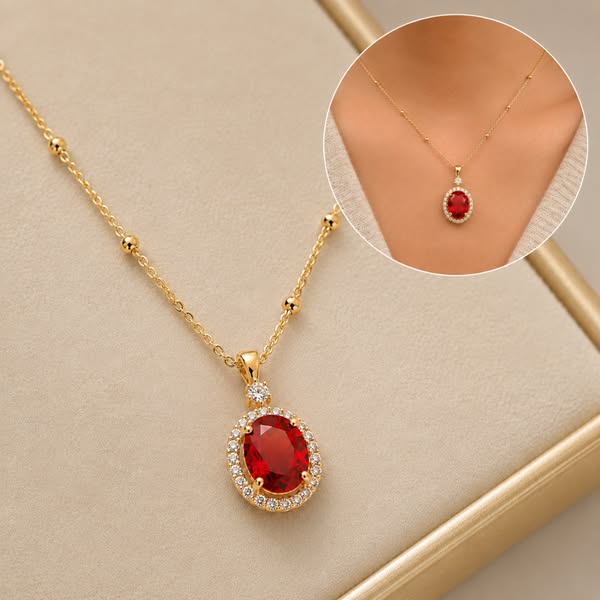 Timeless Ruby Elegance