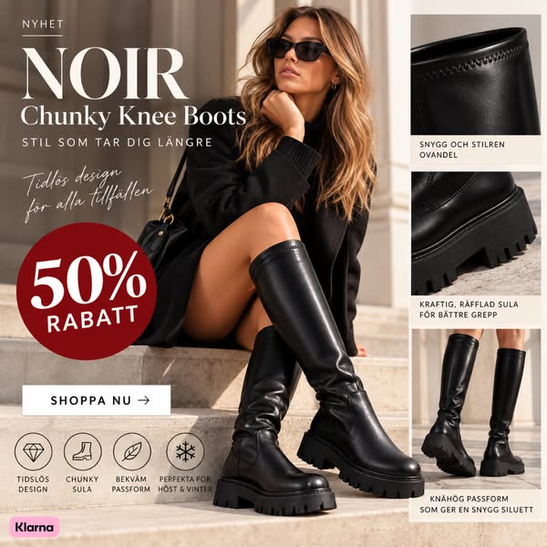 50% RABATT – dina nya favoritboots
