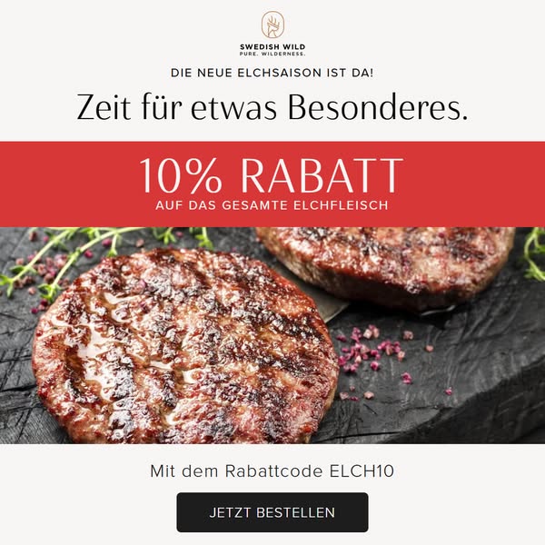 Die neue Elch-Saison – jetzt 10 % sparen