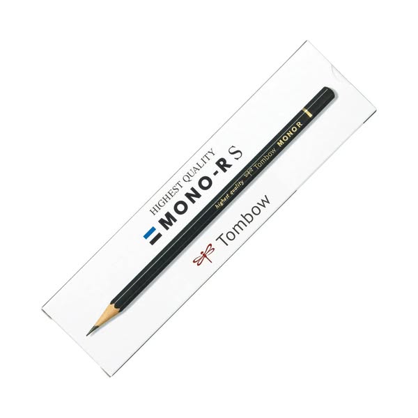 MONO-R S Wooden Pencil 1 Dozen Pack / Tombow