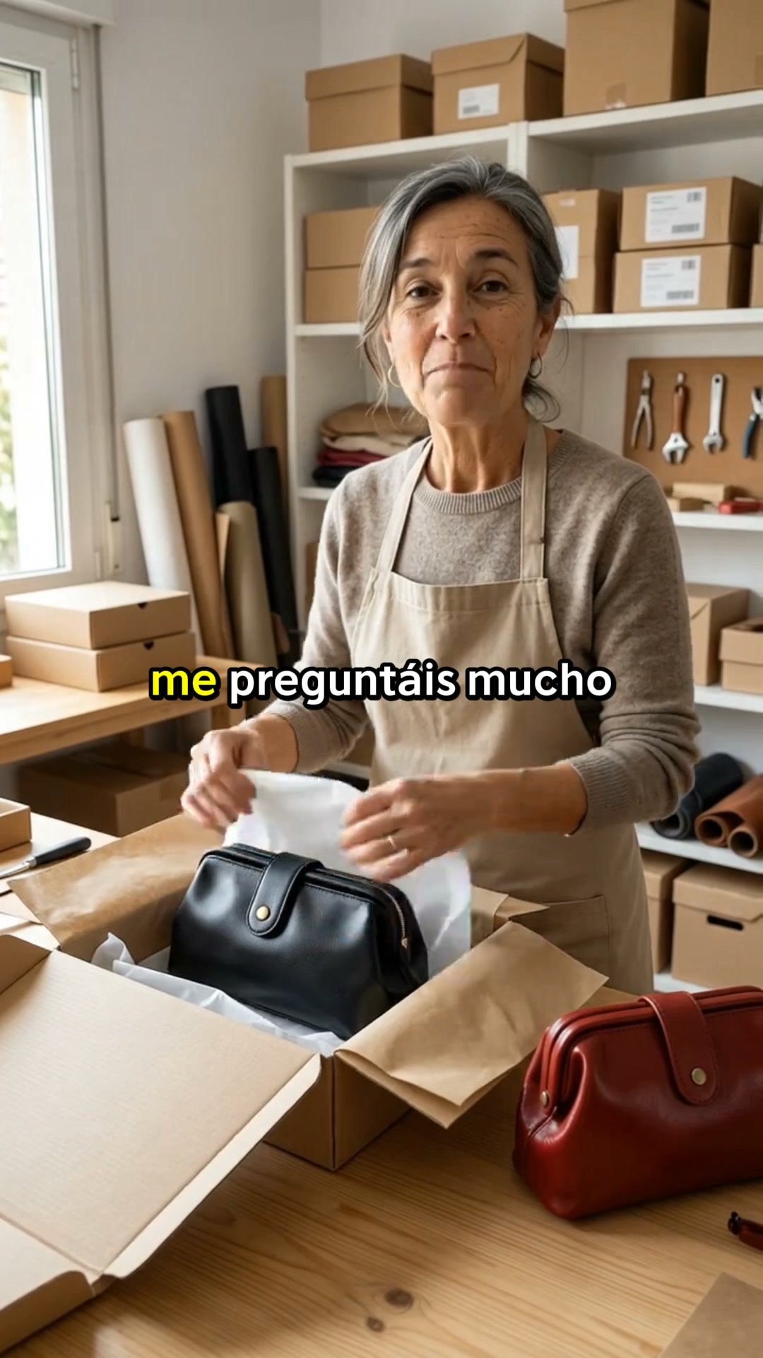 El bolso que sabes dónde está cada cosa.