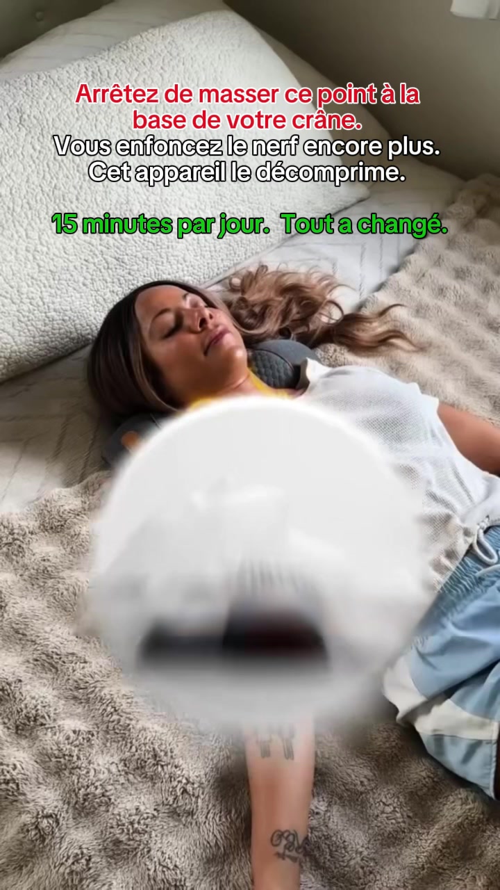 Mes douleurs au cou ont disparu en 7 jours.