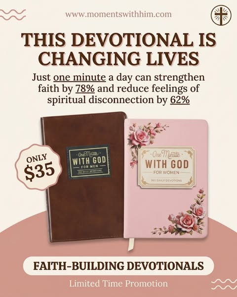 FREE STAINLESS STEEL CROSS NECKLACES WITH EVERY COUPLES DEVOTIONAL BUNDLE!