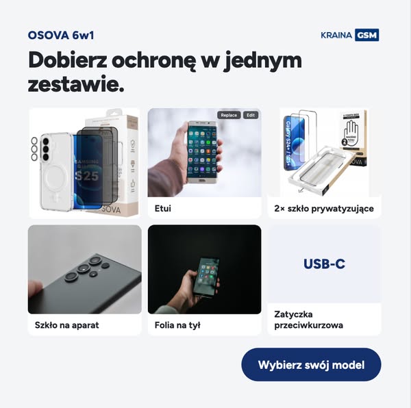 Dobierz ochronę do swojego telefonu