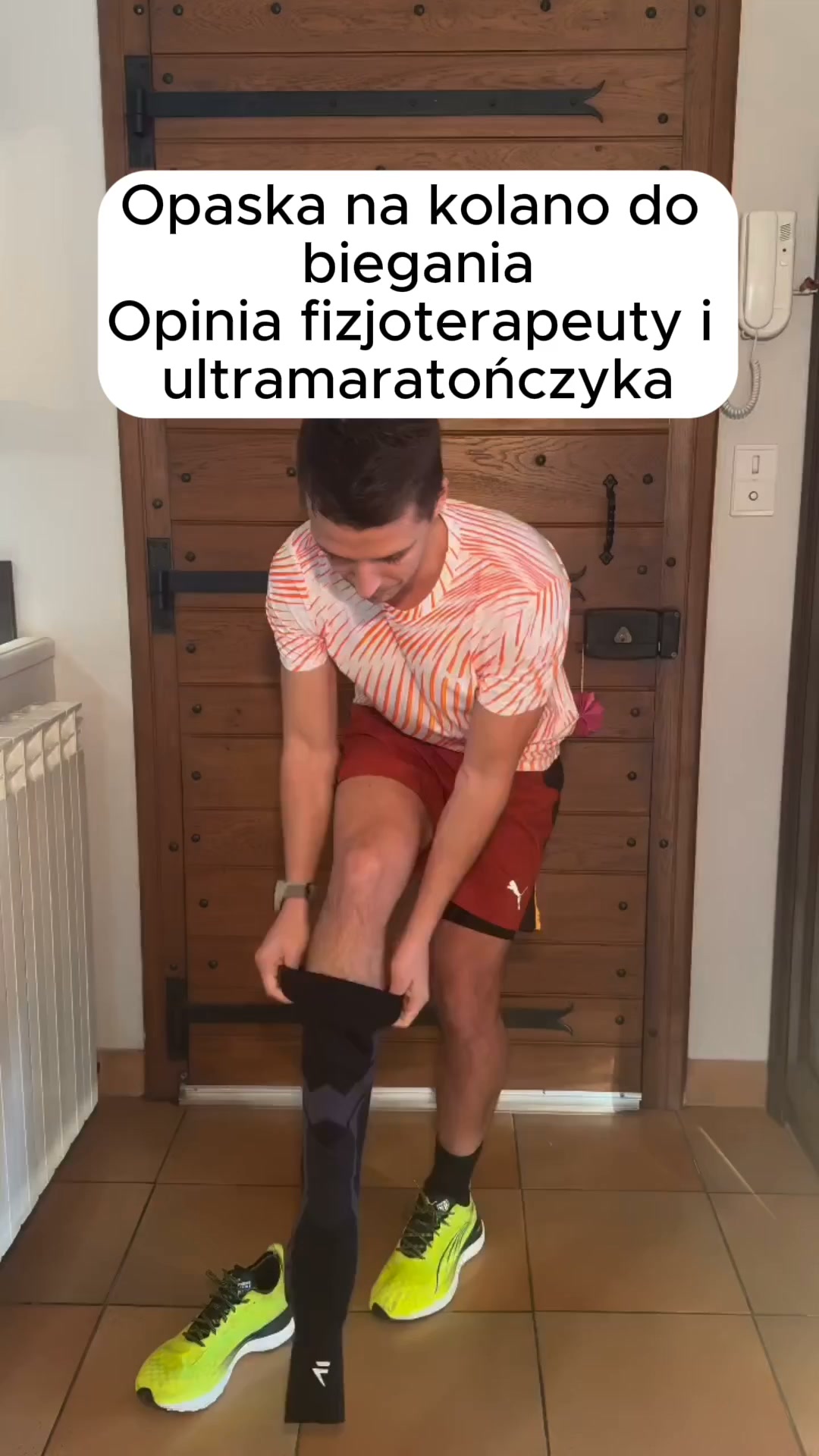 Kompresyjny rękaw na kolano FlyFlex – Poczuj ulgę od pierwszego założenia