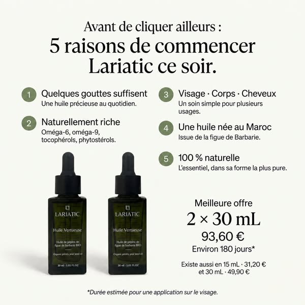 L'Huile Anti-âge N°1