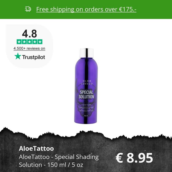 AloeTattoo - Special Shading Solution - 150 ml / 5 oz