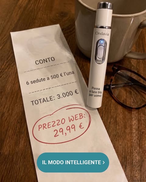 500 € a seduta. Il prezzo è la parte facile.