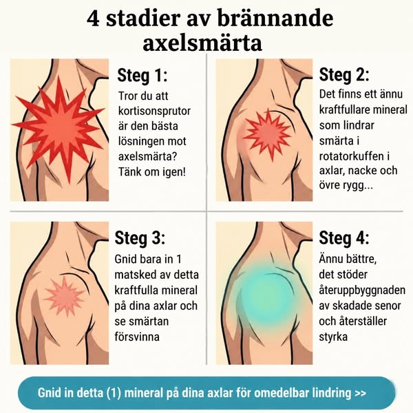 Det bästa mineralet för att "lindra" axelsmärta?