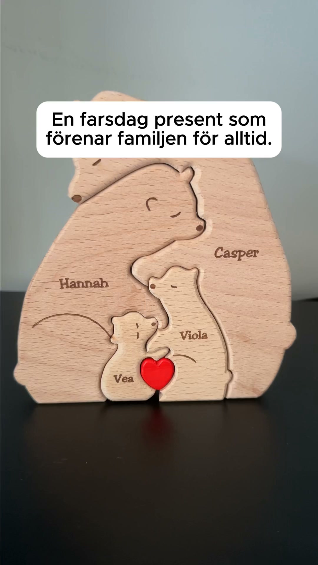 Behåll familjen nära hjärtat