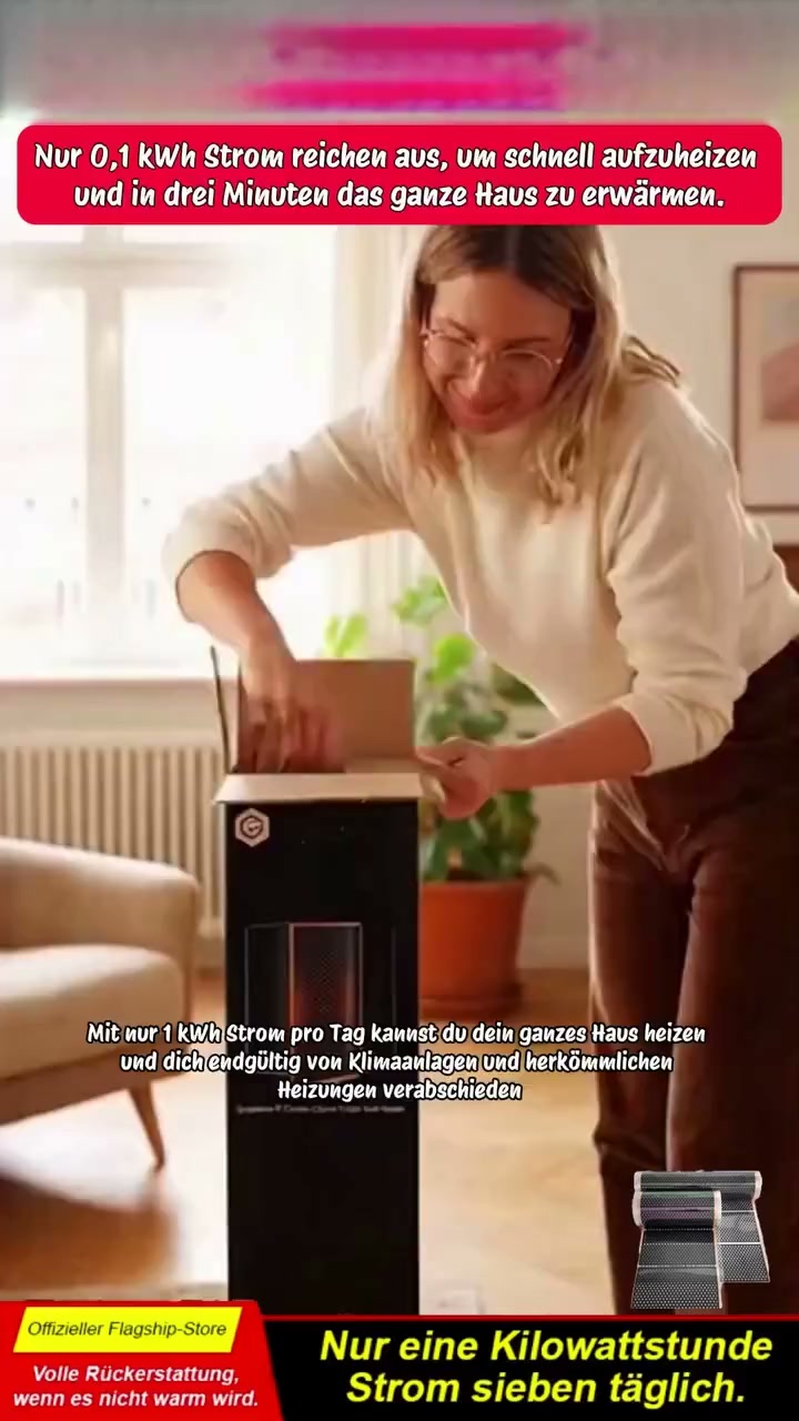 Kalte Räume? Genieße wohlige Wärme auf Knopfdruck!
