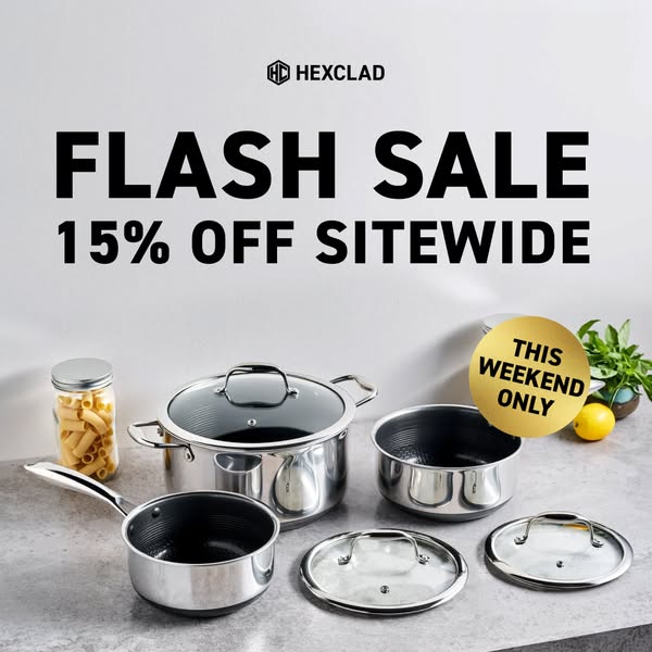 THIS WEEKEND ONLY: 15% OFF EVERYTHING*
