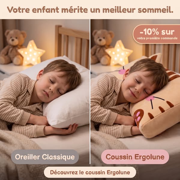 Découvrez le coussin Ergolune