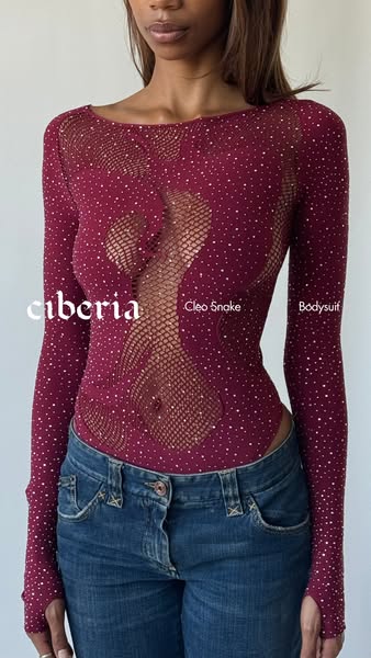 Cleo Snake Bodysuit