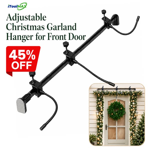 Adjustable Door Garland Hanger | 45% OFF Today!