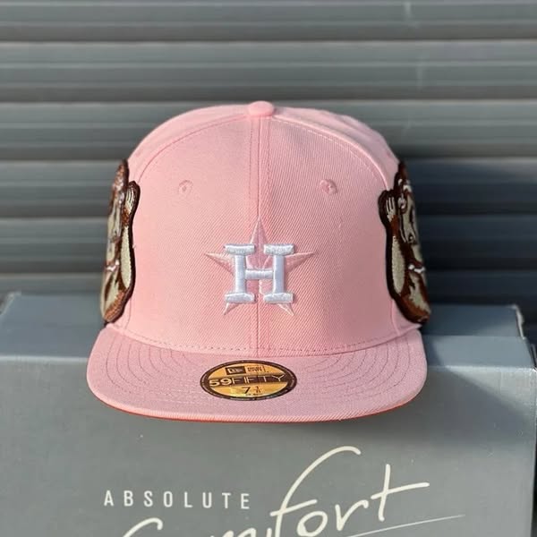 New Era Houston Astros Rosau Embroidered Casual Baseball Cap