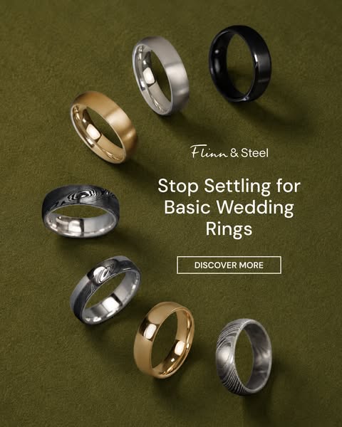 Alternative Metal Wedding Rings