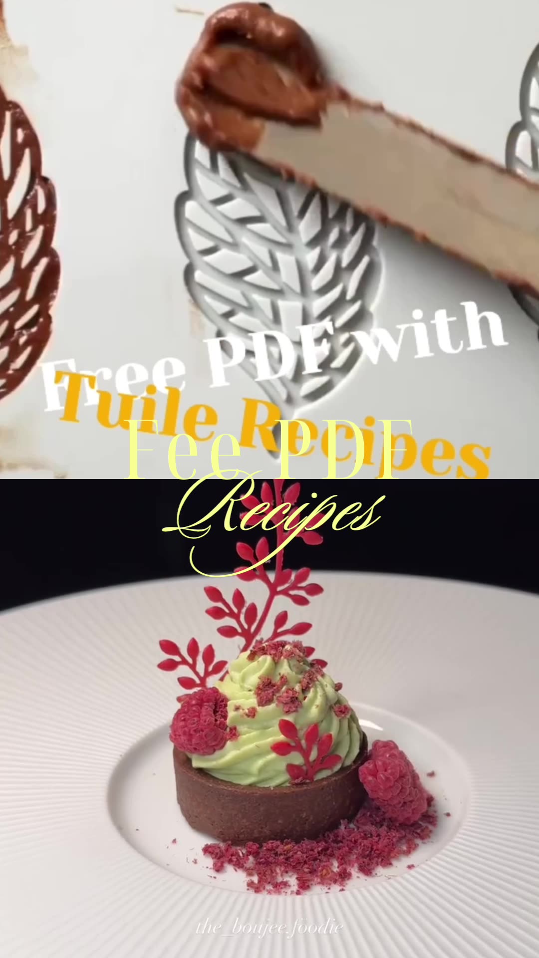 Tuille molds! Free PDF with recipes!!