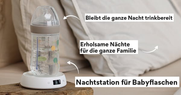 Nachtstation für Babyflaschen