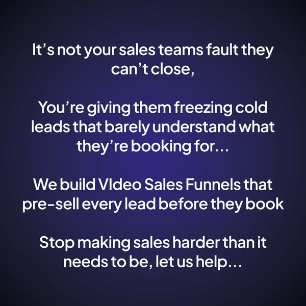 Pre-Sell Your Leads 24/7