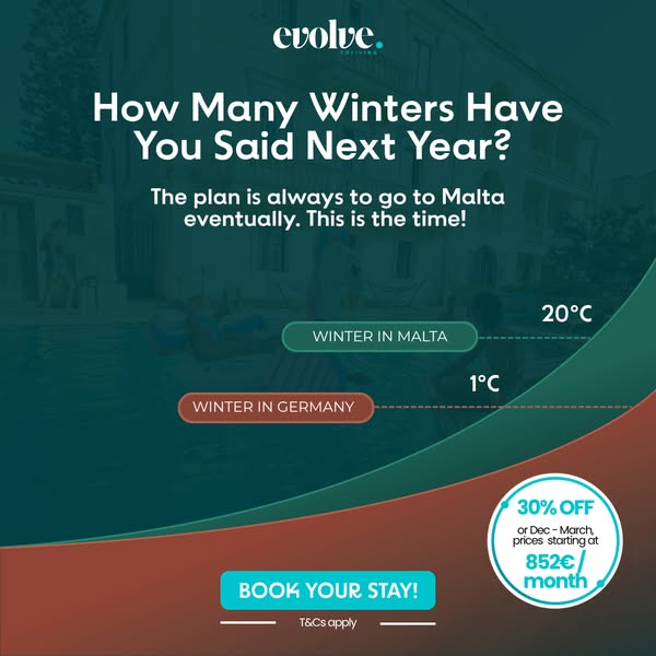Stop the Airbnb Roulette. Join a Real Digital Nomad Community in Sunny Malta