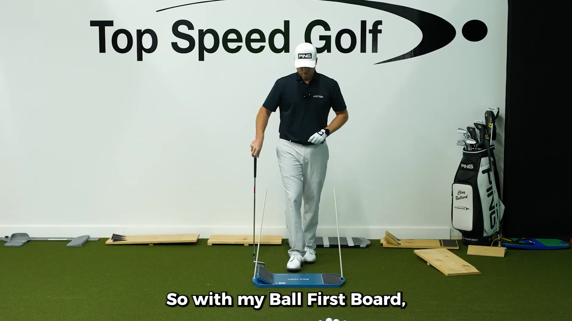 The Ball First Board: Finally Make Ball-Then-Turf Contact With Every Club