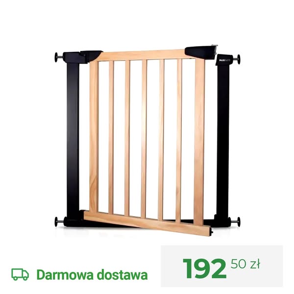 Bramka zabezpieczająca do drzwi i schodów 89-96 cm